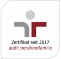 Logo des Zertifikates "audit berufundfamilie"