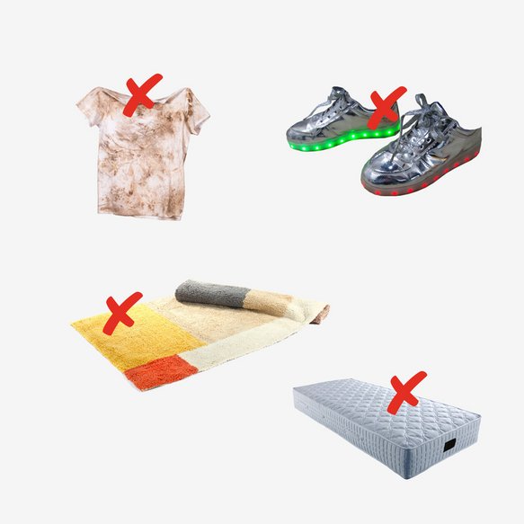 Dinge, die nicht in die Tonne dürfen