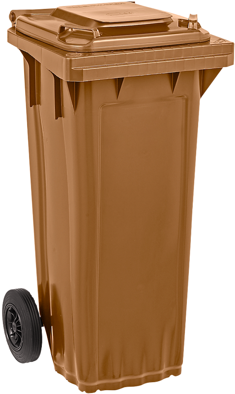 Beispielabbildung einer Biomülltonne mit 80 Liter Fassungsvermögen 